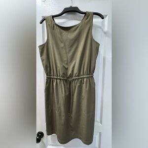 Calvin Klein draw waist dress